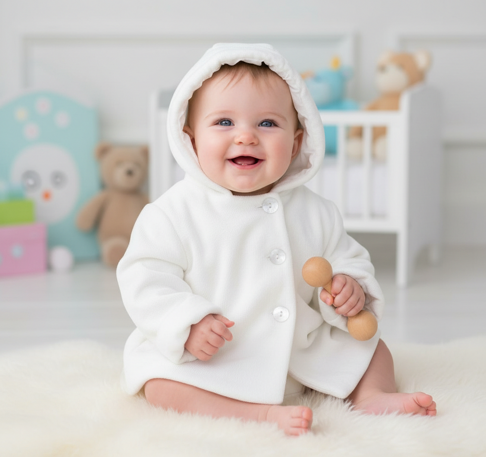 Baby Knit Hooded Jacket