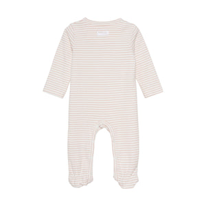 Fixoni Stripe Cameo Rose Footie