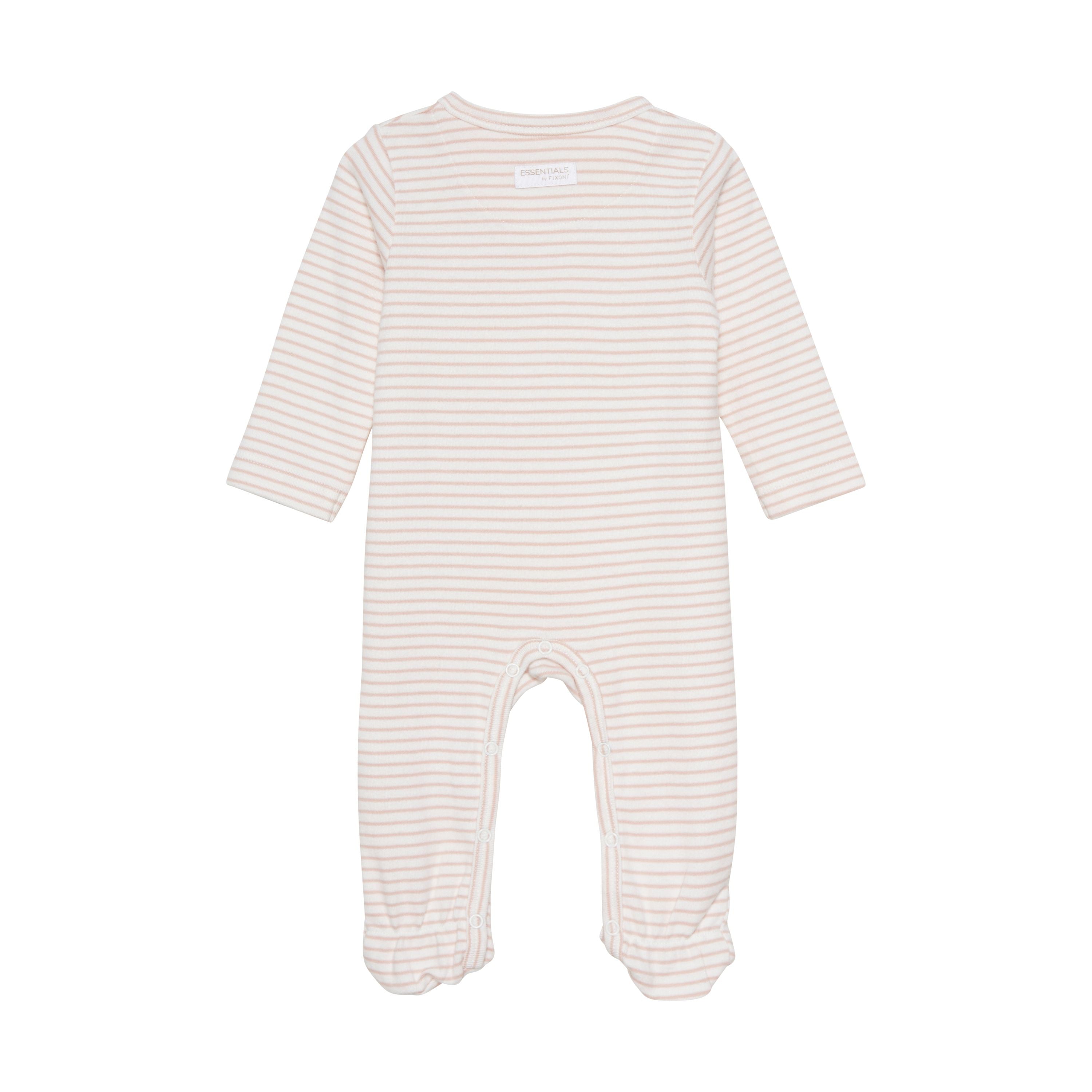 Fixoni Stripe Cameo Rose Footie
