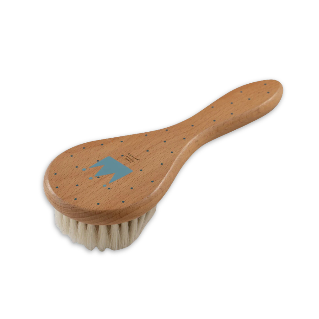 Kipp Baby Little Crown Hairbrush Baby Hair Brush Soft Bristle Gentle Grooming