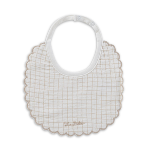Kipp Baby Teddy Au Pane Bib Soft Cotton Baby Feeding Bib Teddy Print Design