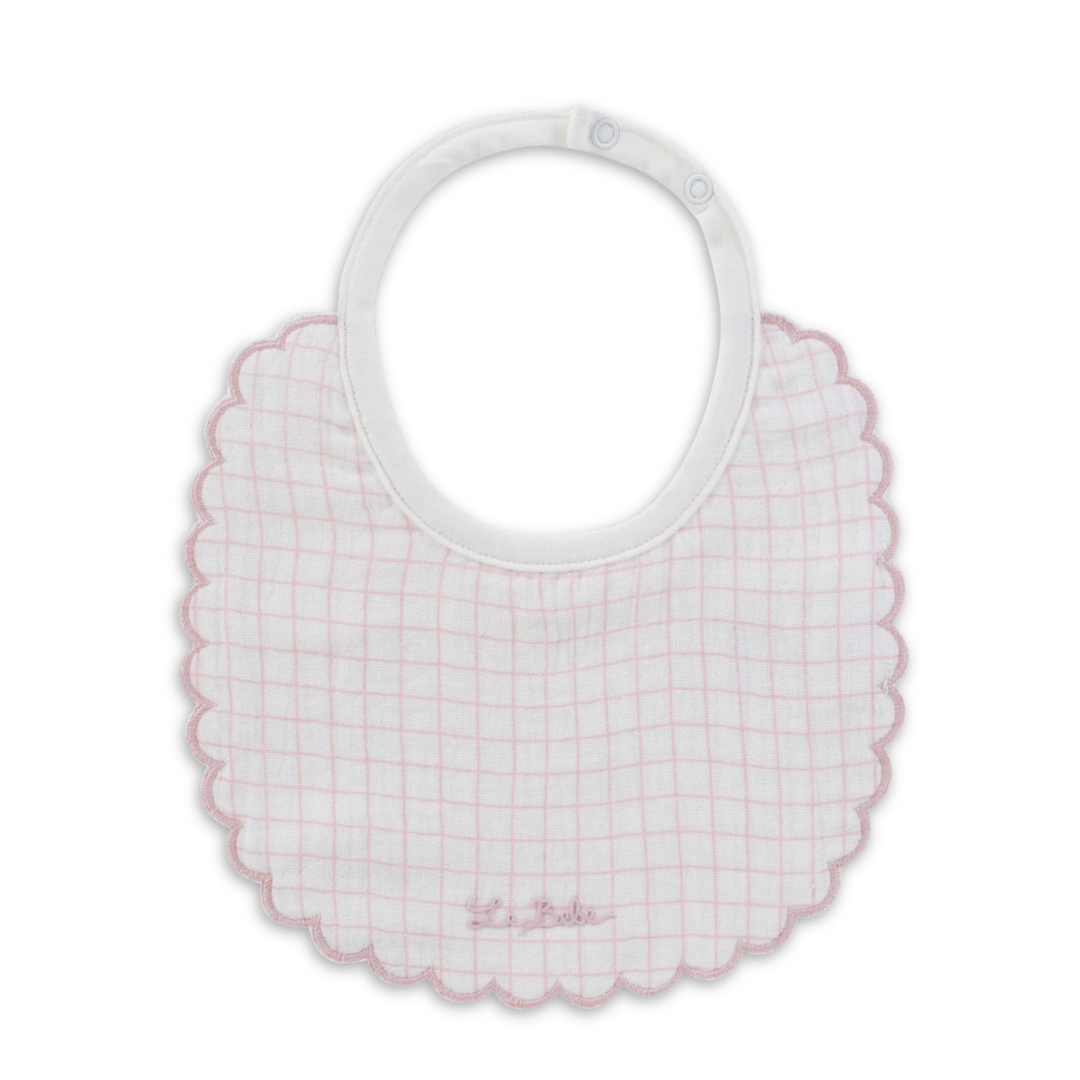 Kipp Baby Teddy Au Pane Bib Soft Cotton Baby Feeding Bib Teddy Print Design
