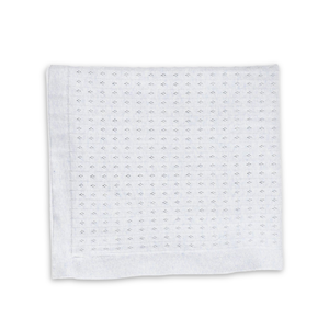 Bebe Jolee Knit Pointelle Blanket Soft Cotton Baby Blanket Delicate Pointelle Knit Design