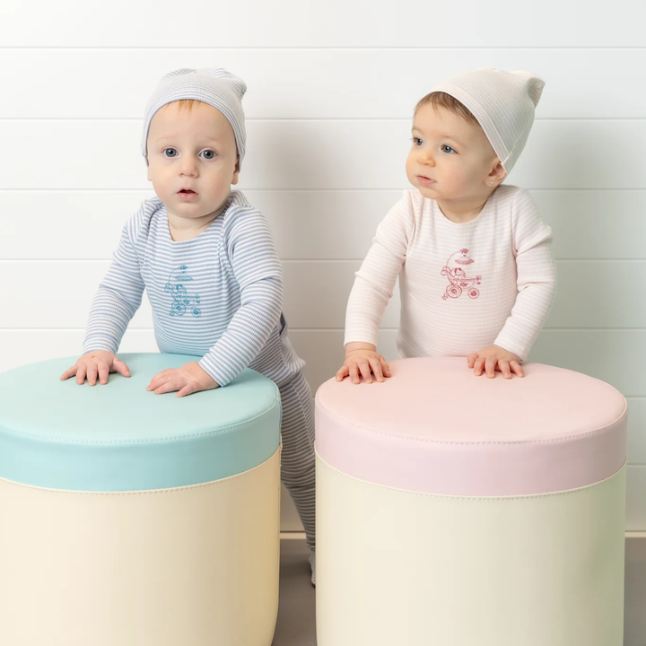 Bee and Dee - Carriage Sketch Footie/Beanie - Pinkalicious