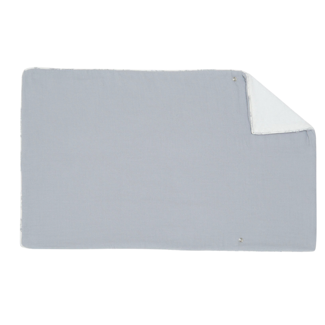 Tartine et Chocolat Grey Heather Toile Blanket