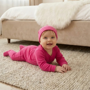 Dottie Lou - Fuchsia Global Dreamer Footie Set