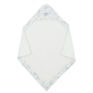 Tartine et Chocolat Grey Toile Hooded Towel