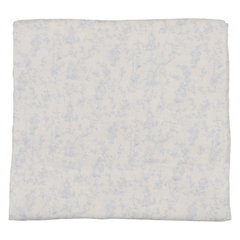 Bee & Dee Muted Dusty Blue Birdcage Toile Swaddle Vintage Parisian Inspired Boutique Newborn Boys Nursery Accessory