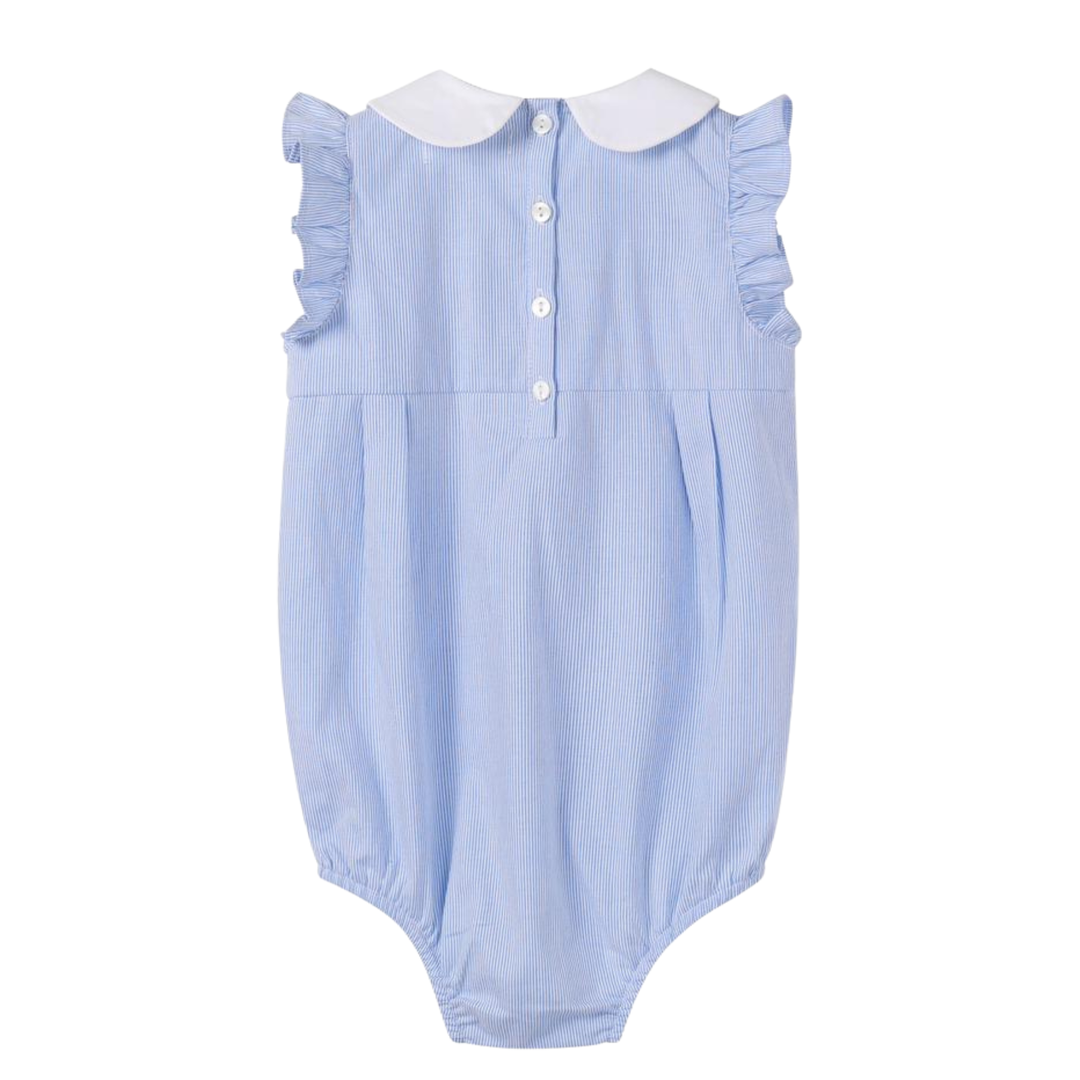 Nou Nelle Striped Girl Romper – Girls’ Classic One-Piece
