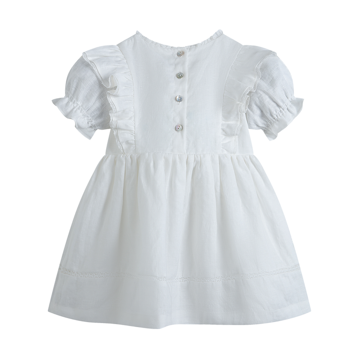 C’era una volta Teresa Baby Dress – White