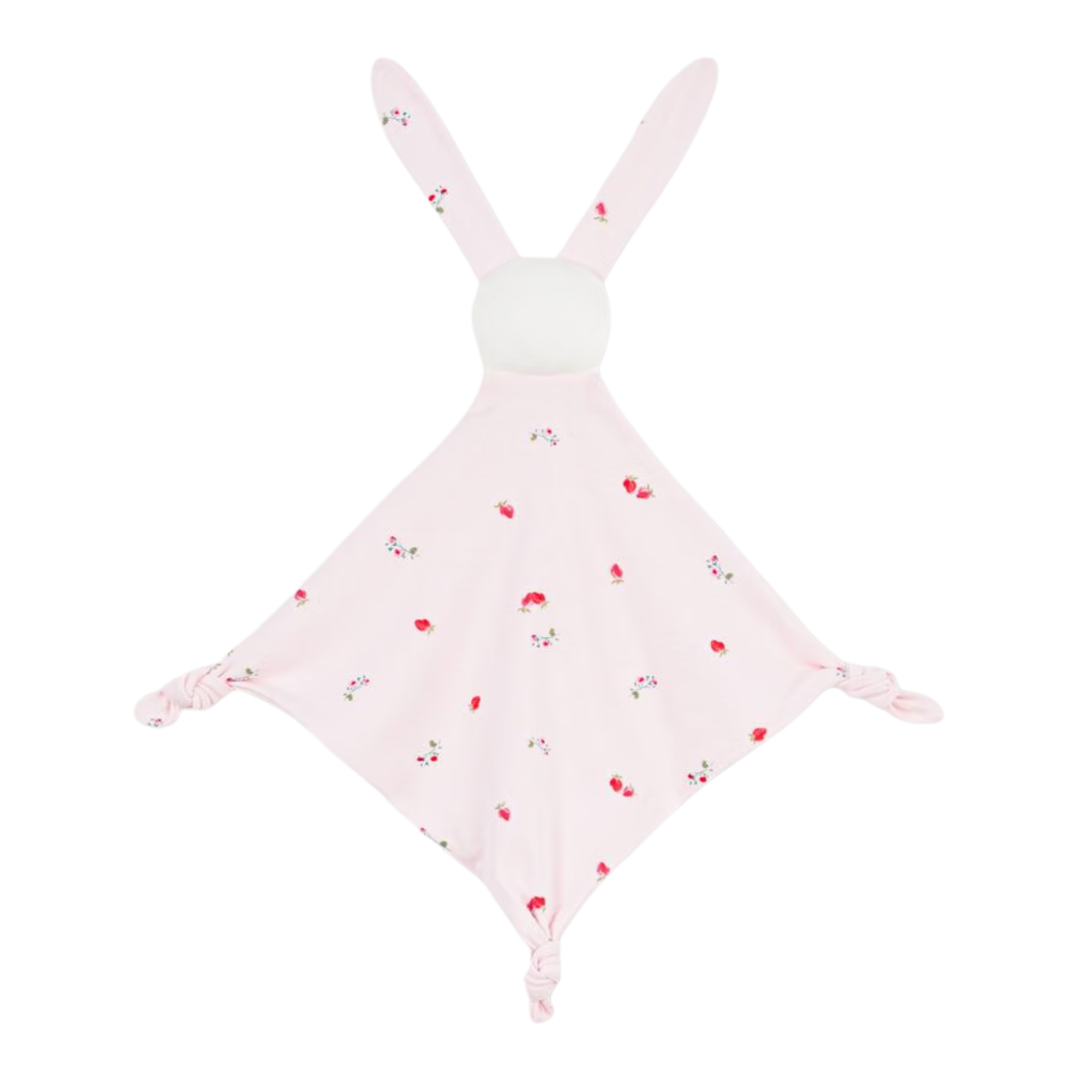 Petit Bateau Baby Strawberry Print Doudou – Pink