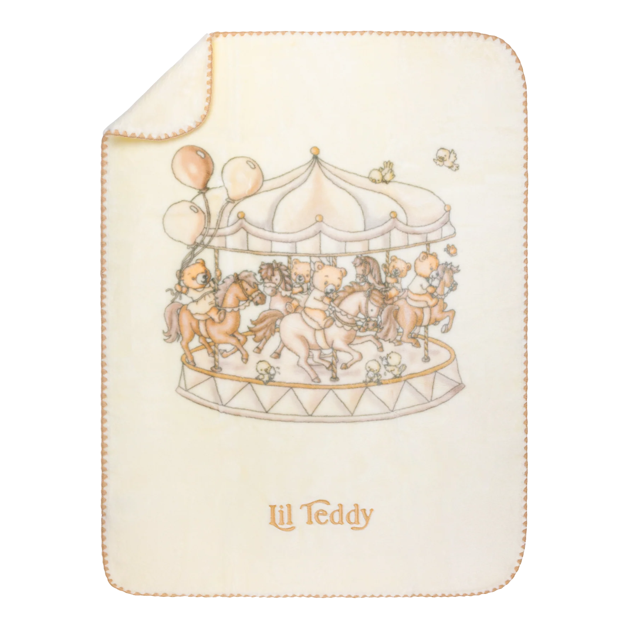 Lil Teddy’s Merry Go Snuggle Vanilla Bean