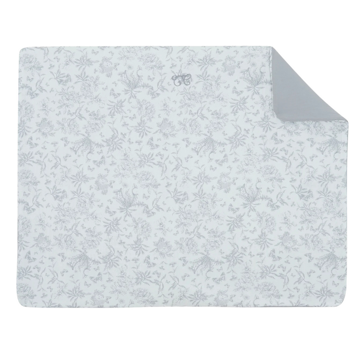 Tartine et Chocolat Grey Heather Toile Blanket