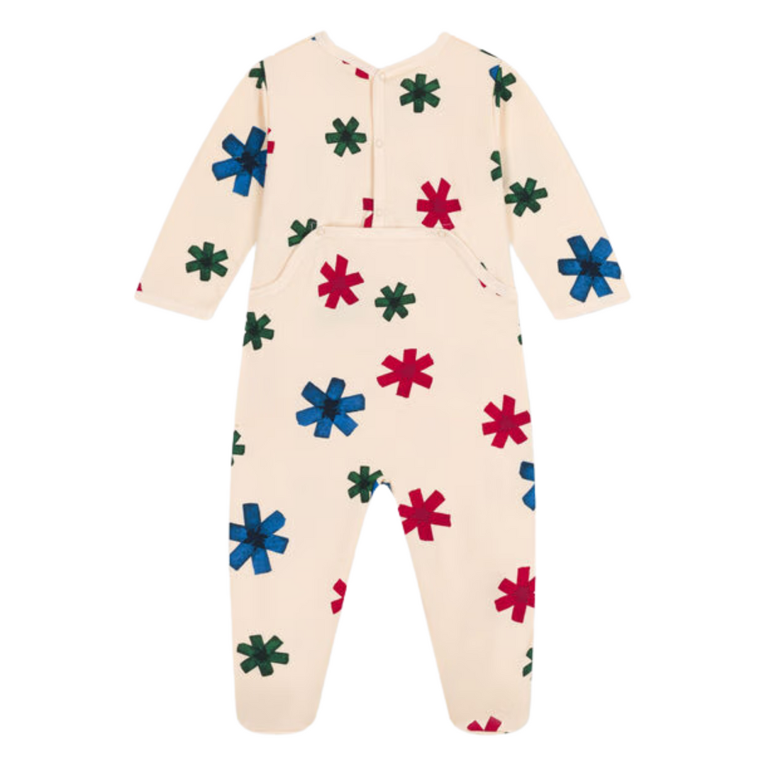 Petit Bateau Happy Family Printed Footie