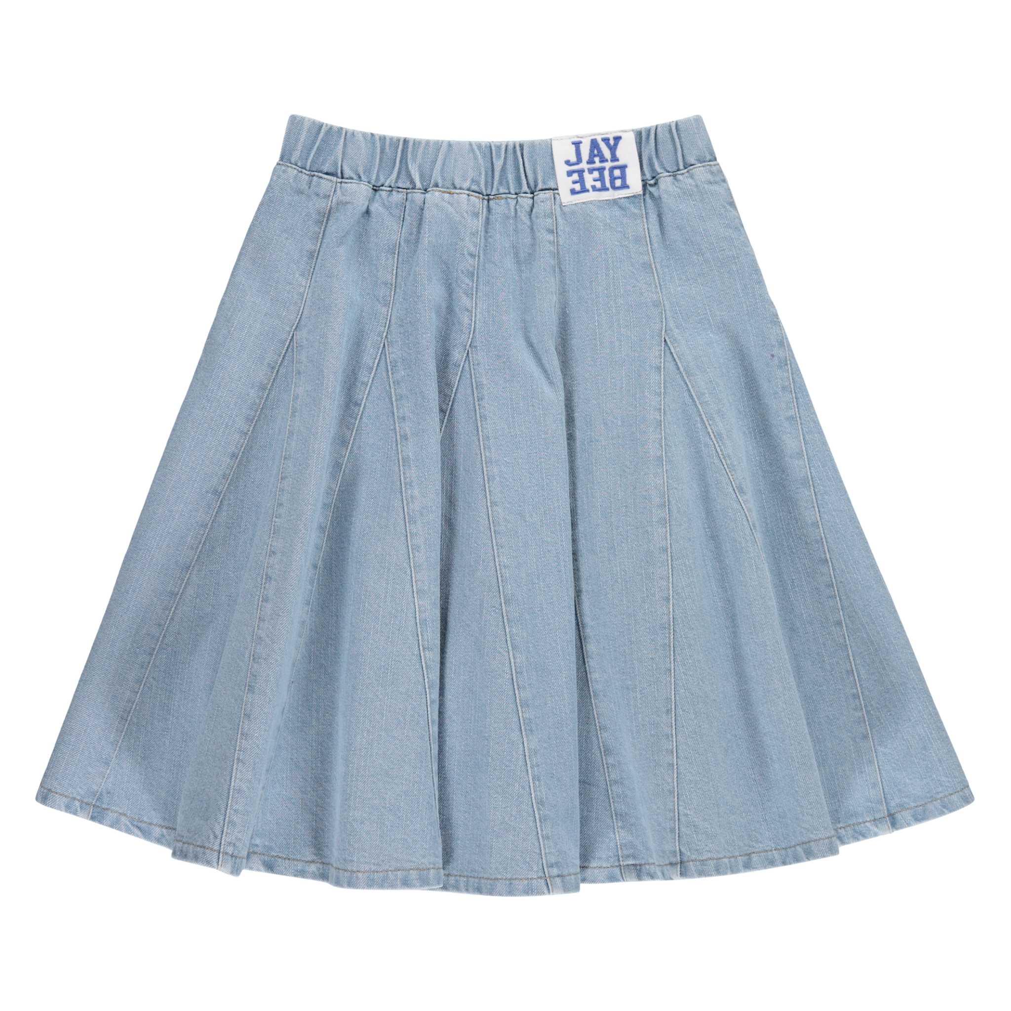 JayBee - Denim Panel Skirt