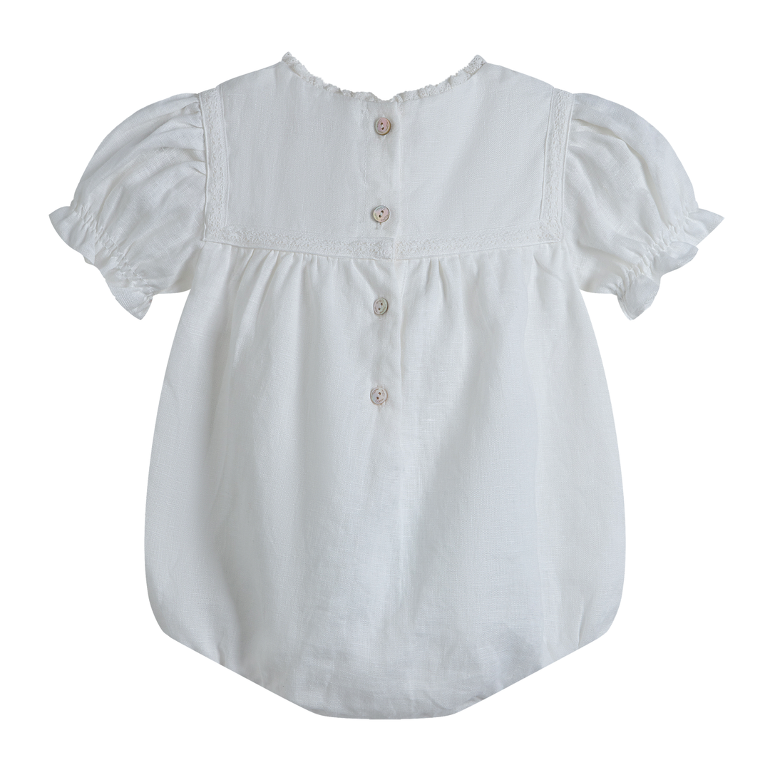 C’era una volta Eli Baby Romper – White