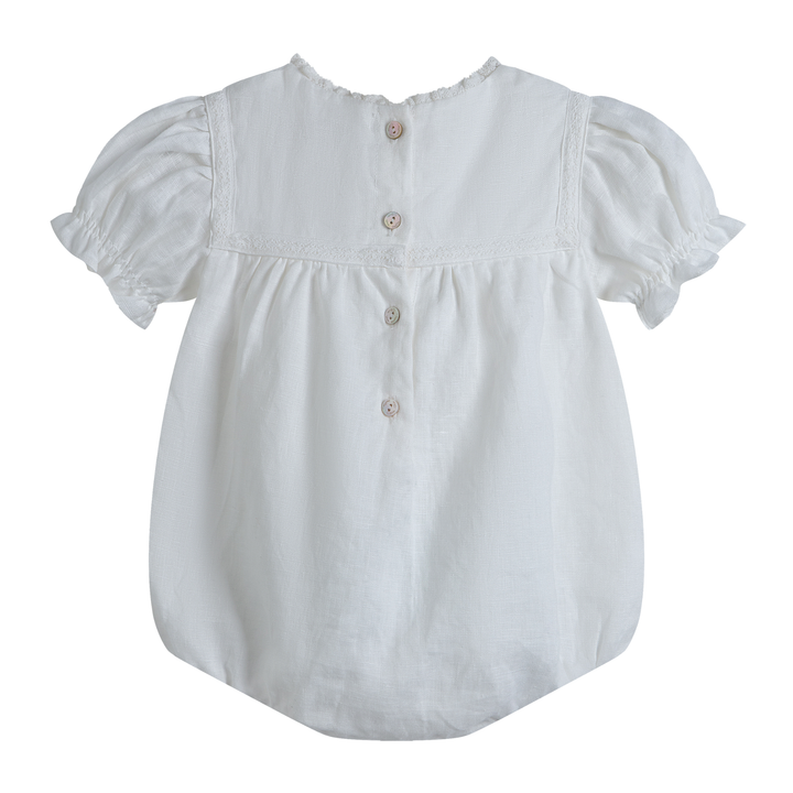 C’era una volta Eli Baby Romper – White