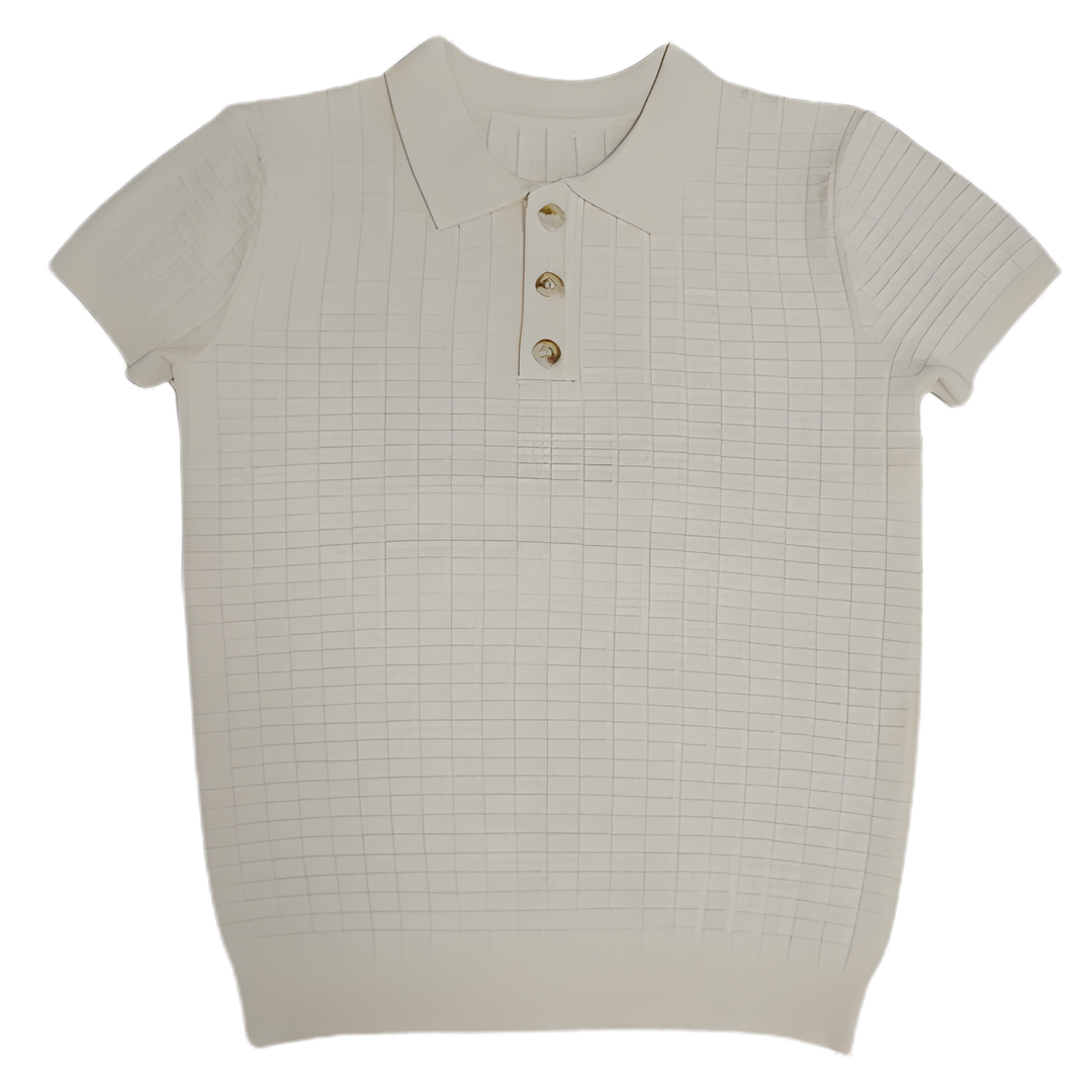 Kipp - Indigo Knit Sweater (Butter/Blue)