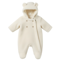Tartine et Chocolat Baby Snowsuit – Nacre | Pilote Winter Snowsuit for Infants