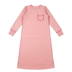 Dottie Lou - Blush Piping Nightgown