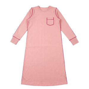 Dottie Lou - Blush Piping Nightgown