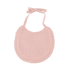 Bebe Organic Sky Bib – Dusty Pink Baby Bib