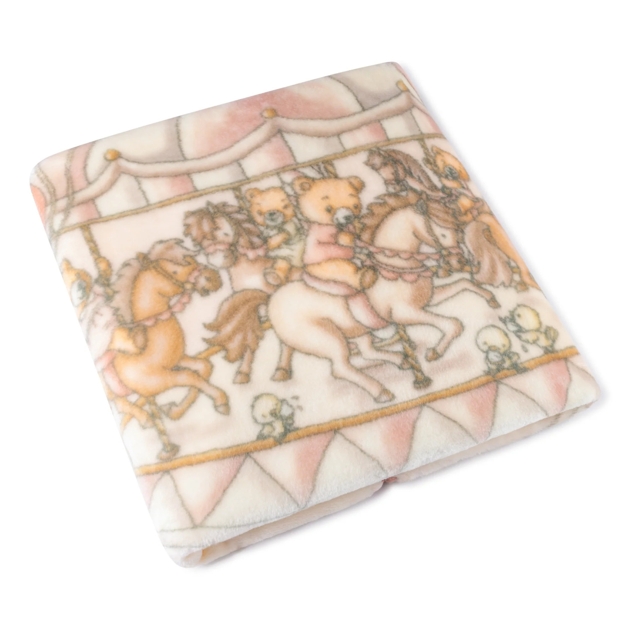 Lil Teddy’s Merry Go Snuggle Sugary Pink