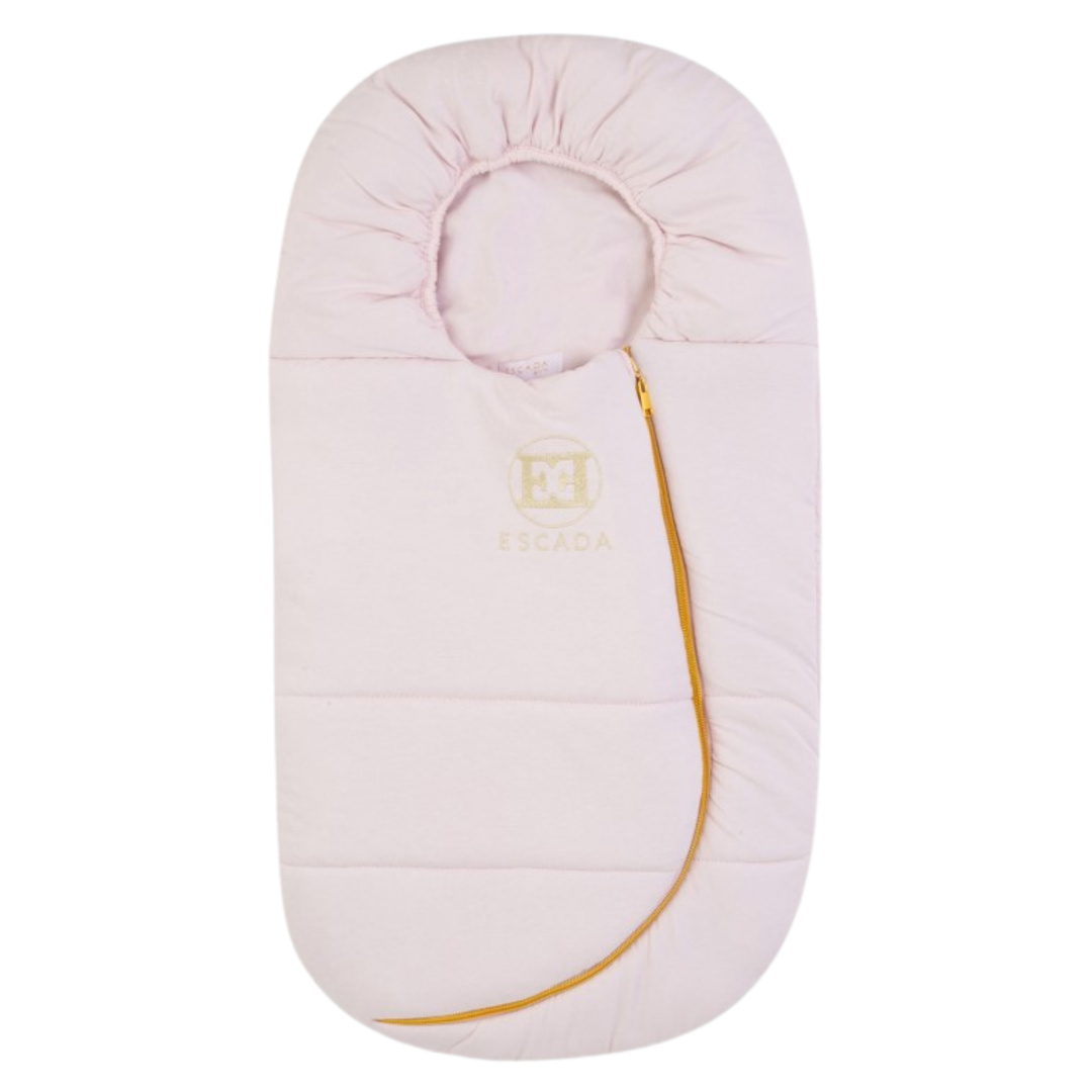 Escada Baby Nest – Snow White & Mauve Morn Luxury Cocoon