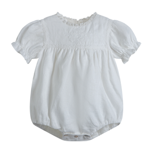 C’era una volta Eli Baby Romper – White