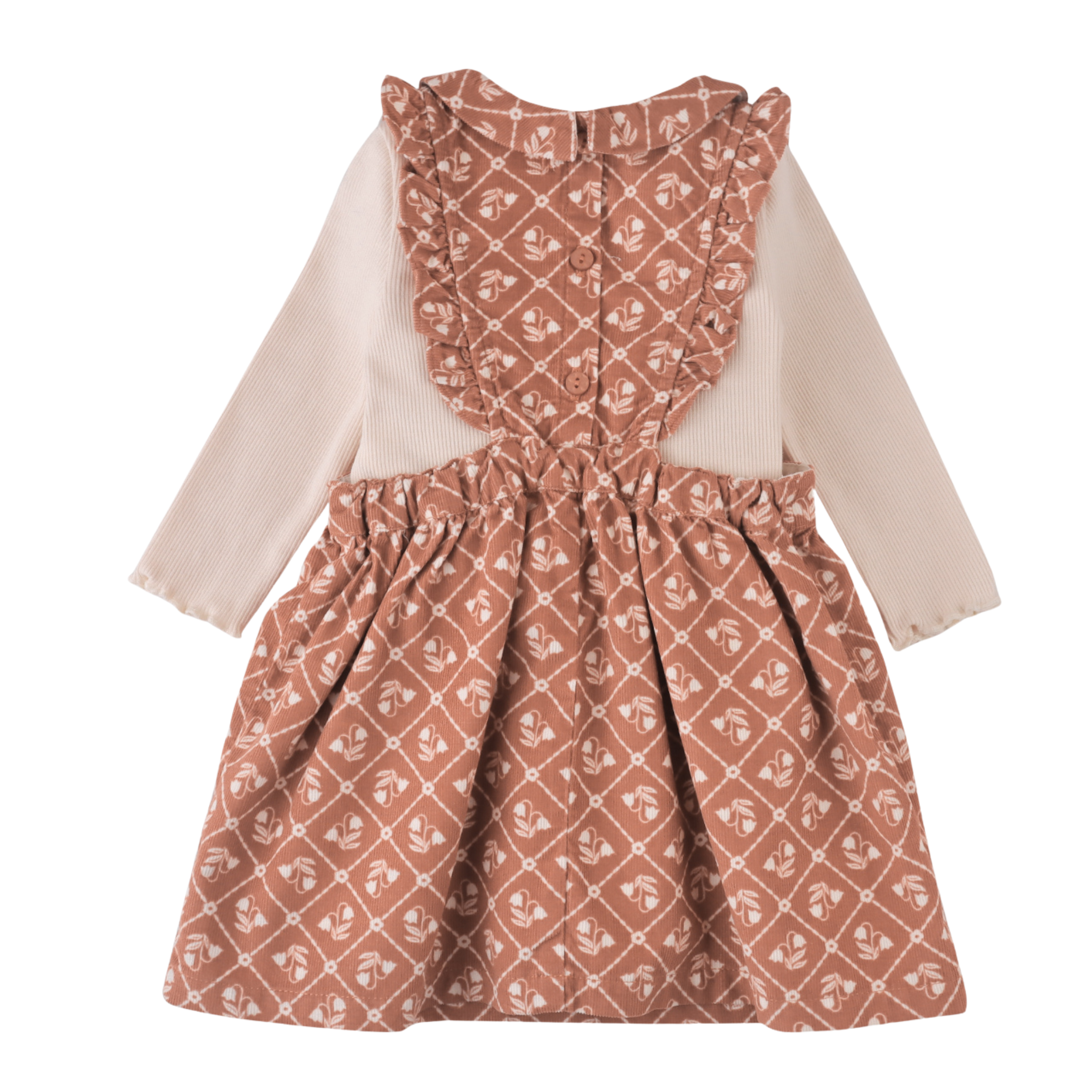 Sabrina Pinafore Dress Set for Baby Girls | Gingersnaps