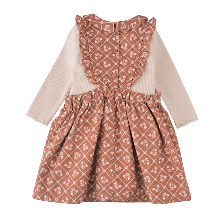 Sabrina Pinafore Dress Set for Baby Girls | Gingersnaps