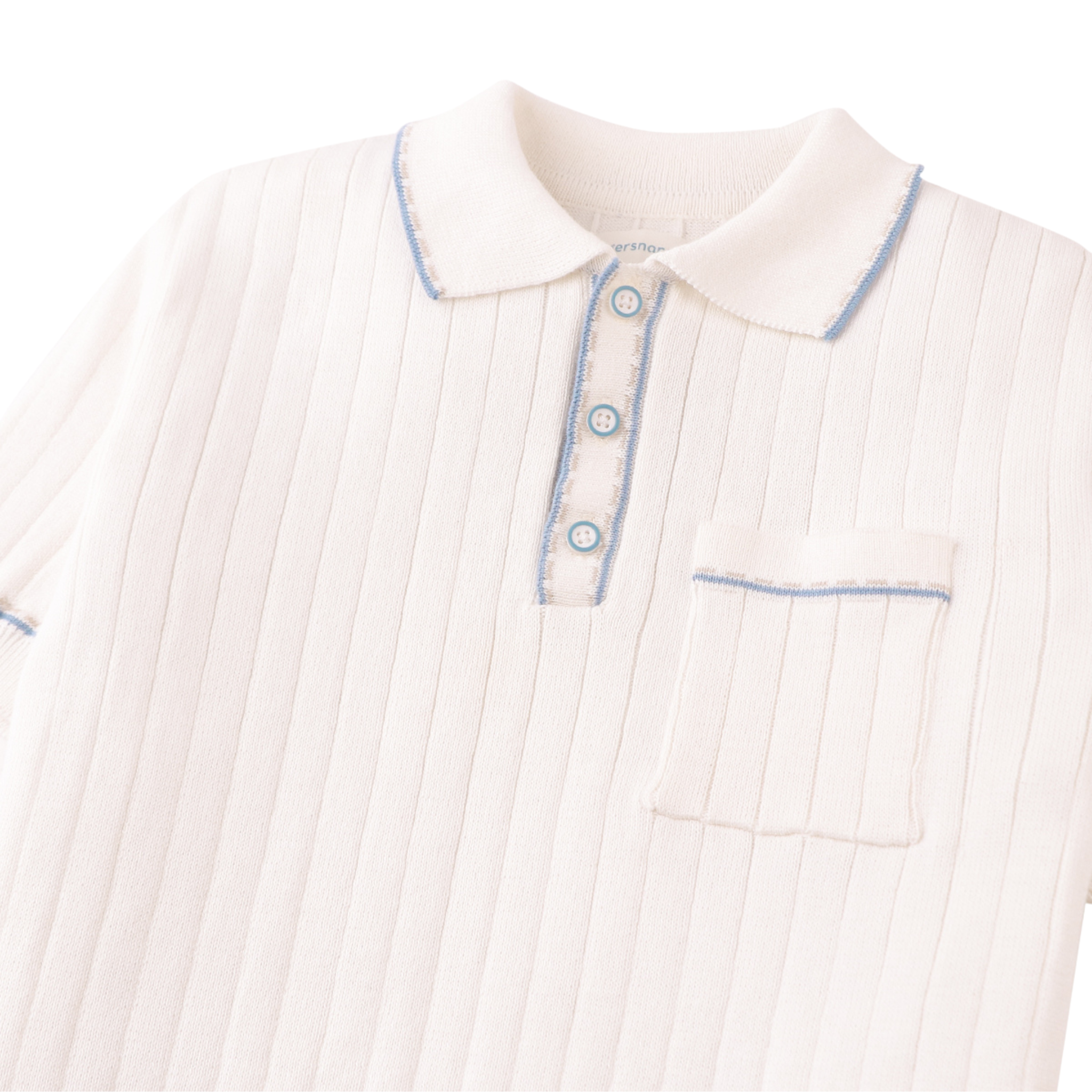 Gingersnaps Reiner Polo Shirt with Stripe Tipping Accents
