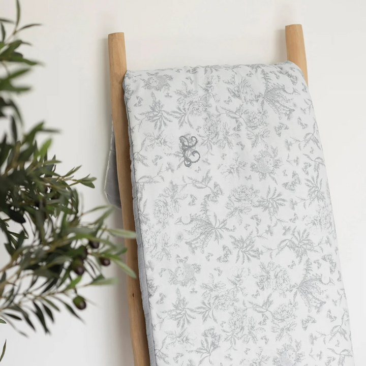 Tartine et Chocolat Grey Heather Toile Blanket