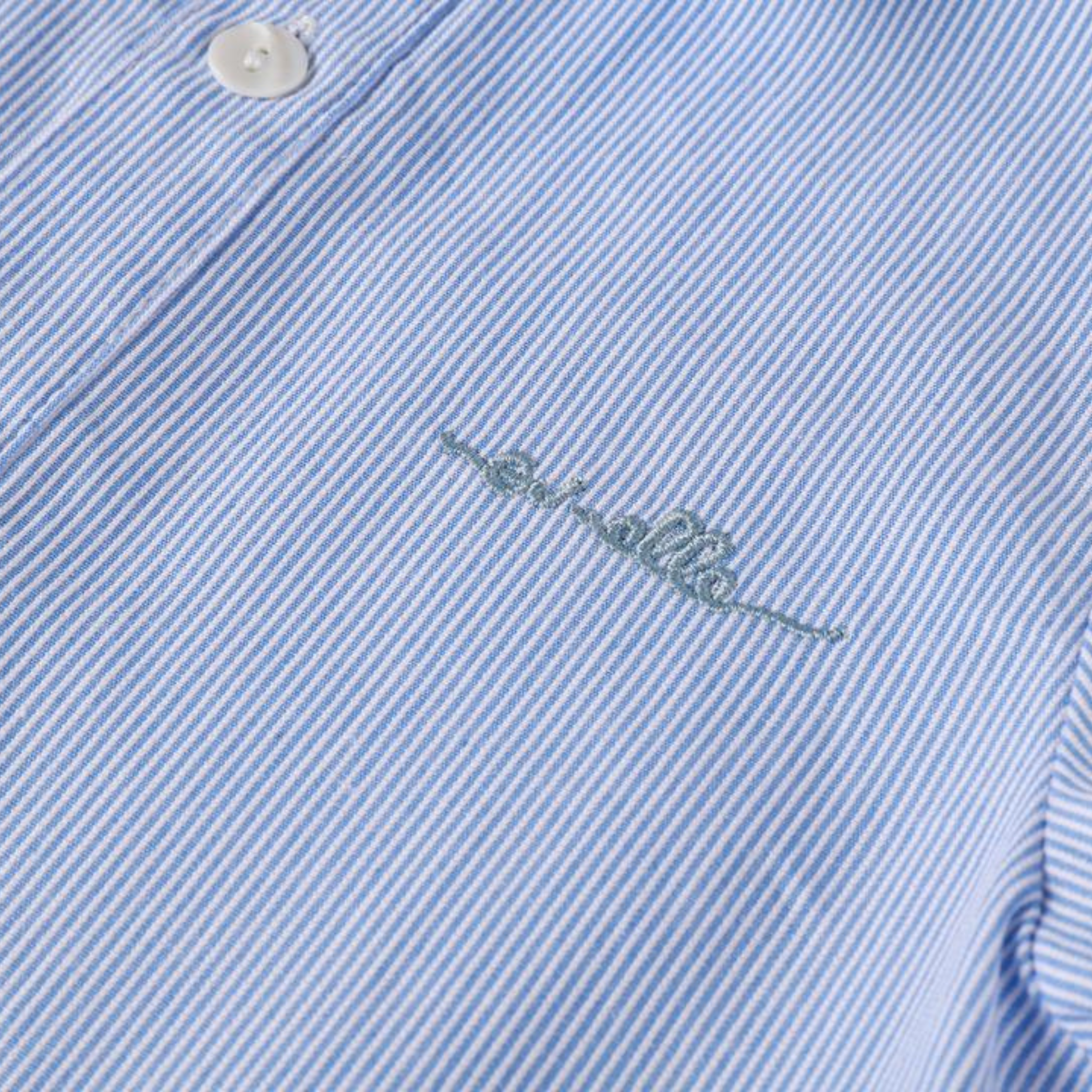 Nou Nelle Striped Boy Shirt – Light Blue Cotton Shirt