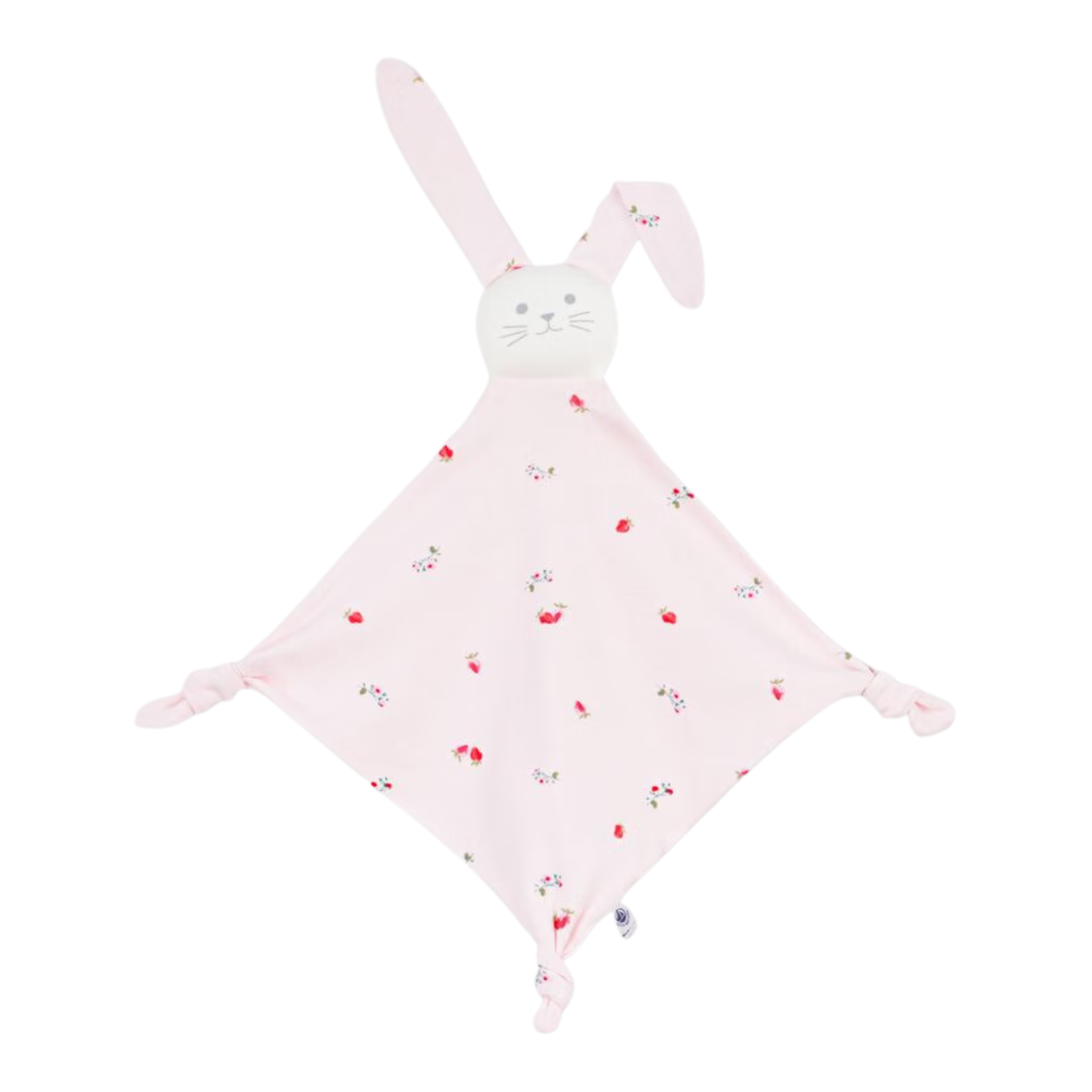 Petit Bateau - Baby Strawberry Print Doudou – Pink