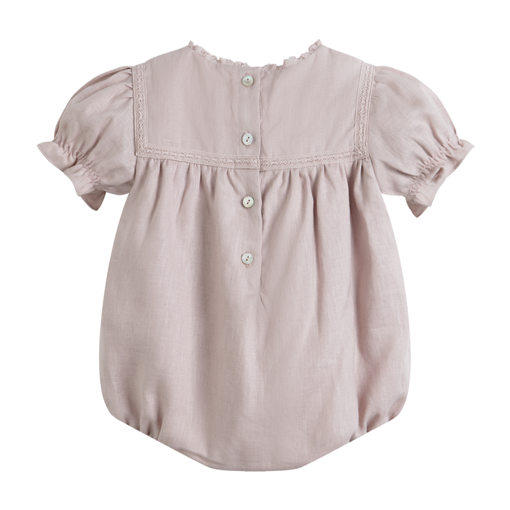 C’era una volta Eli Baby Romper – Pastel Pink