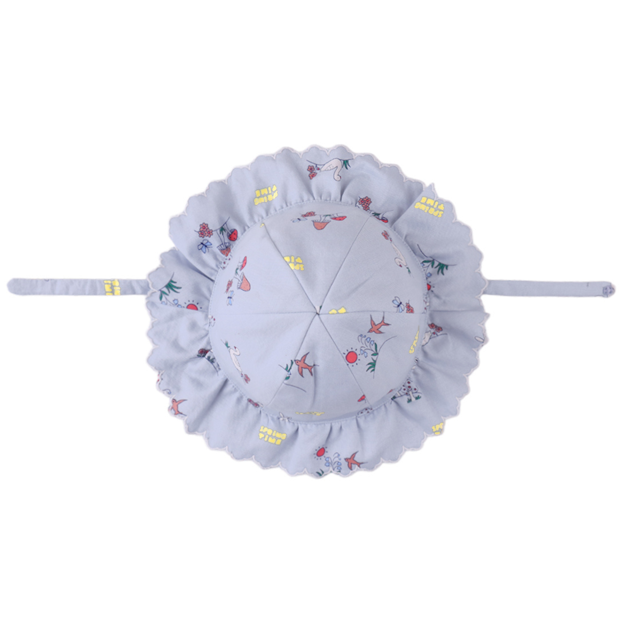 Gingersnaps Baby Fraya Embroidered Scallop Sun Hat