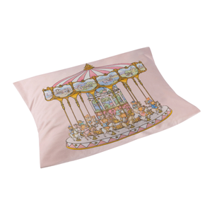 Teddy's Merry Go Cushion Sugary Pink