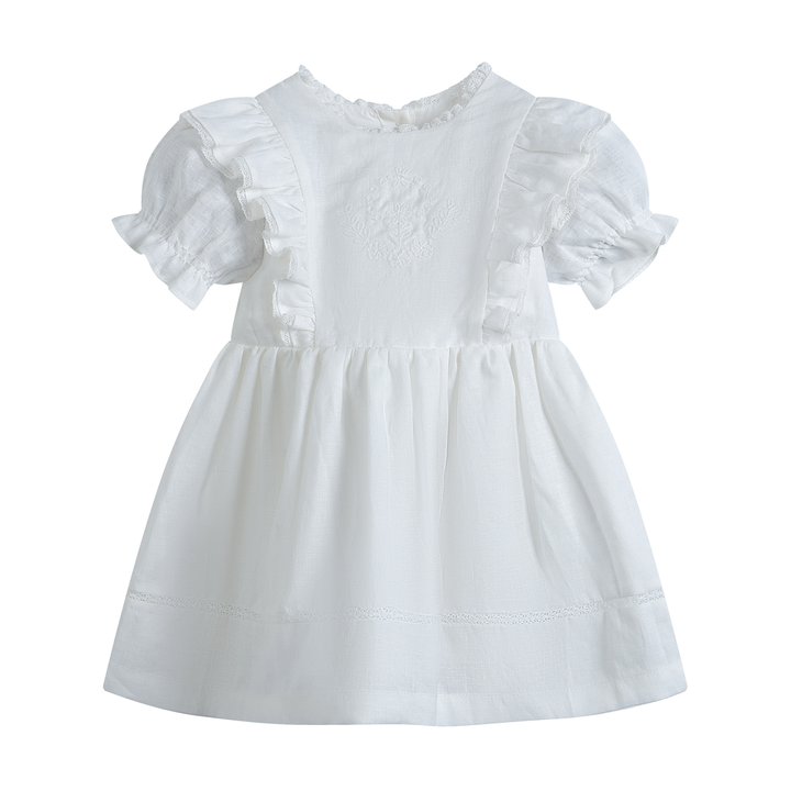 C’era una volta Teresa Baby Dress – White