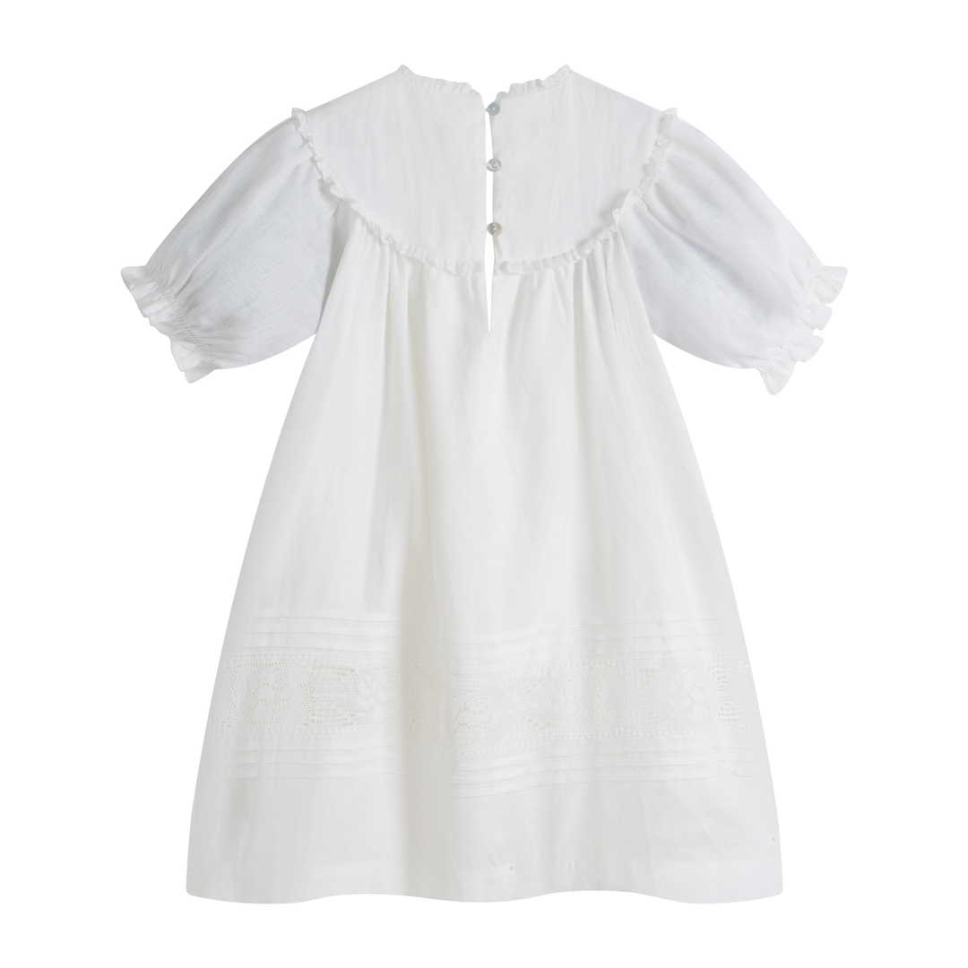 C’era una volta Kaya Baby Dress – White