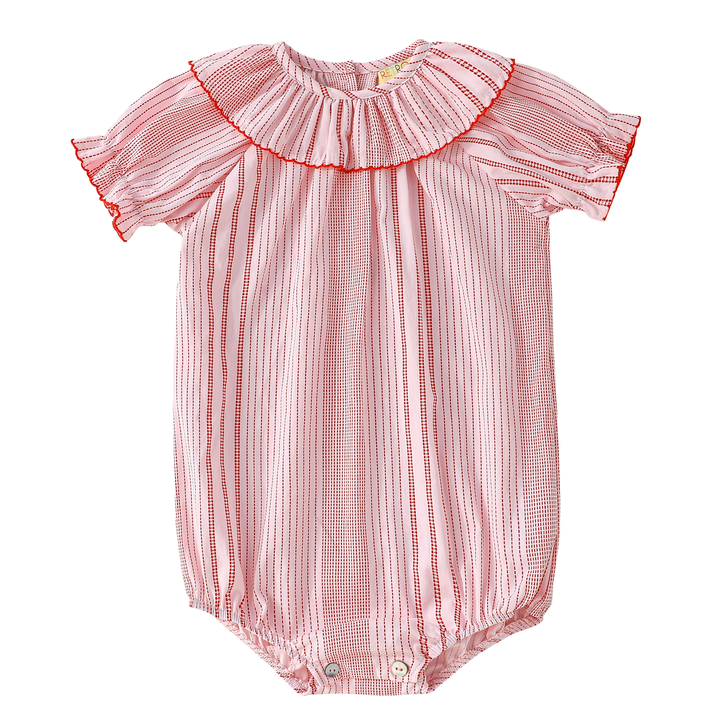 Rosie Cotton Printed Baby Girl Romper