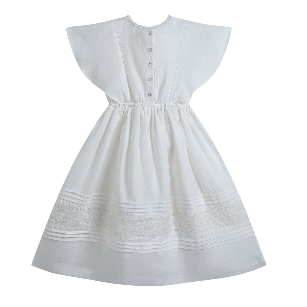 C’era una volta Emilie Baby Dress – White