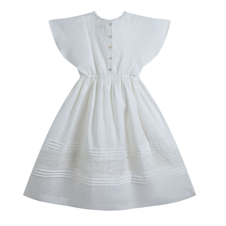 C’era una volta Emilie Baby Dress – White