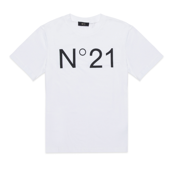 N21 Kids Logo Short Sleeve Tee – Classic Cotton T-Shirt