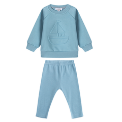 Oubon - Sail Boat LS Sweat Set