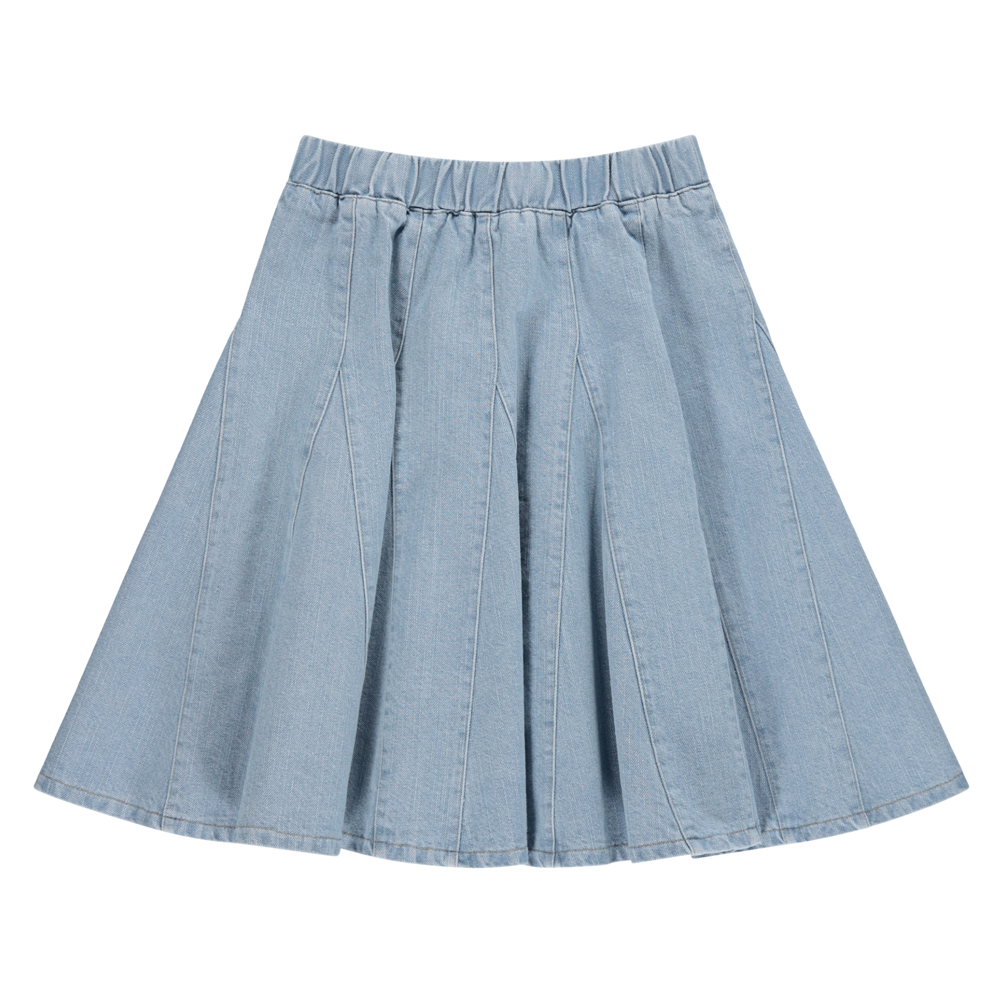 JayBee - Denim Panel Skirt
