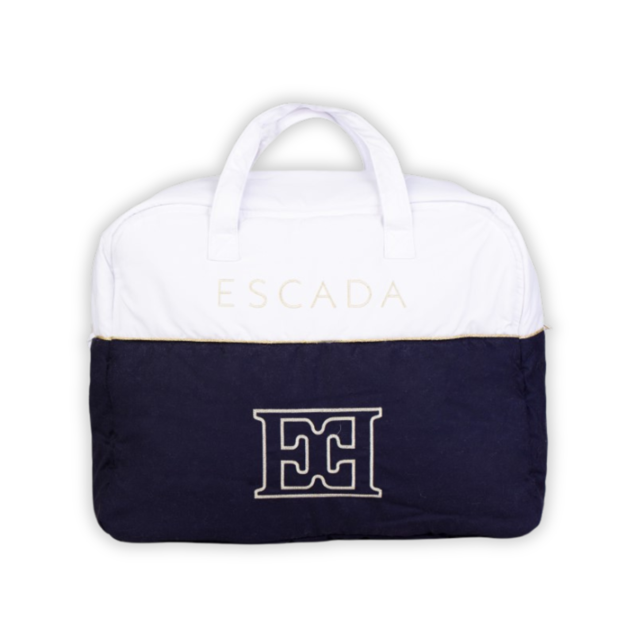 escada diaper bag stylish practical dark navy