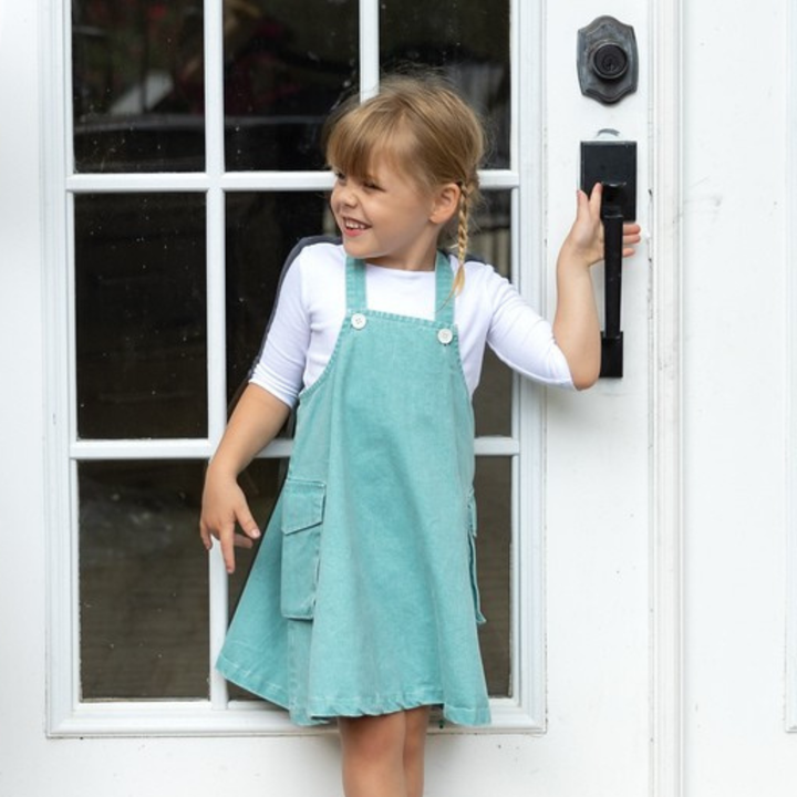 Mode Avant Paris Teal Denim Jumper