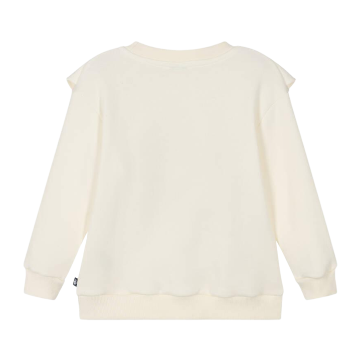 Petit Bateau Heart Graphic Ruffles Sweatshirt