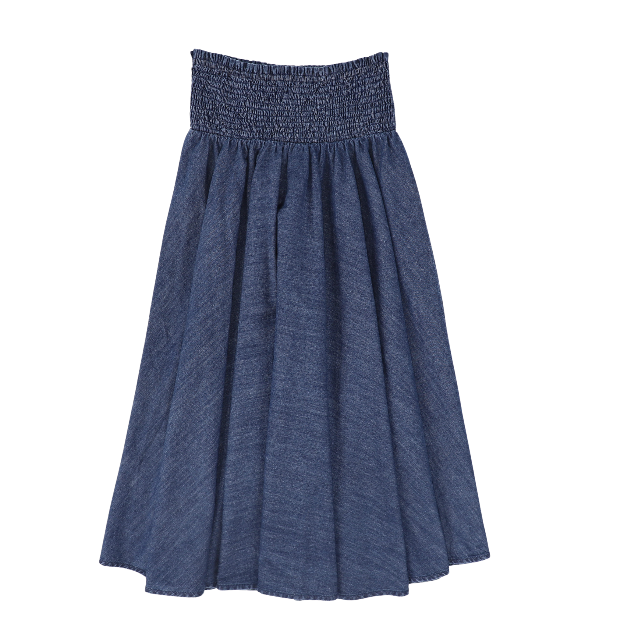 Smocked Denim Romper – Kids’ Classic One-Piece